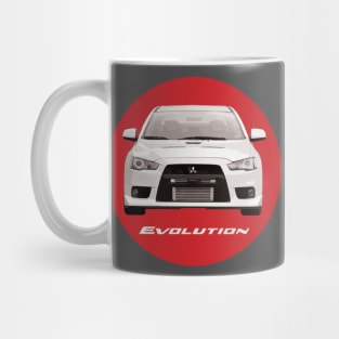 Mitsubishi Evolution X Design Mug